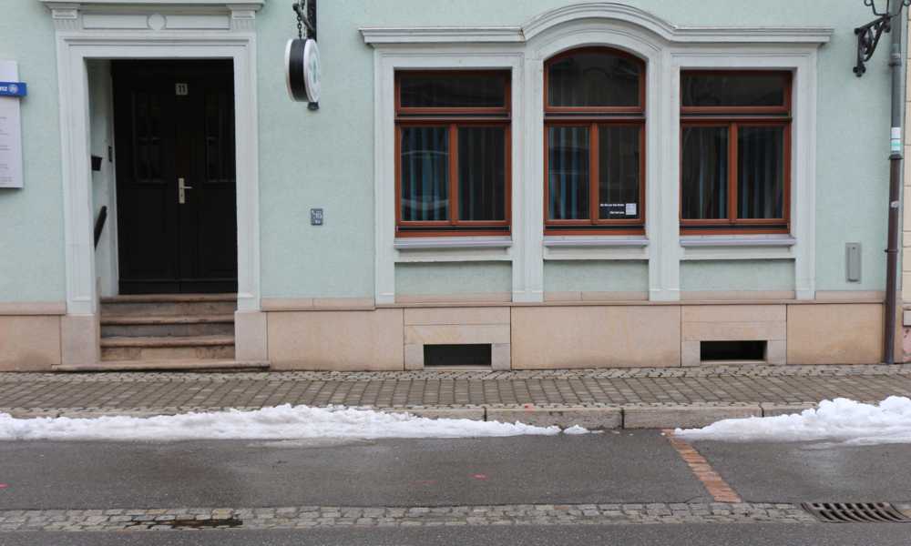 Sockelverkleidung aus Granit