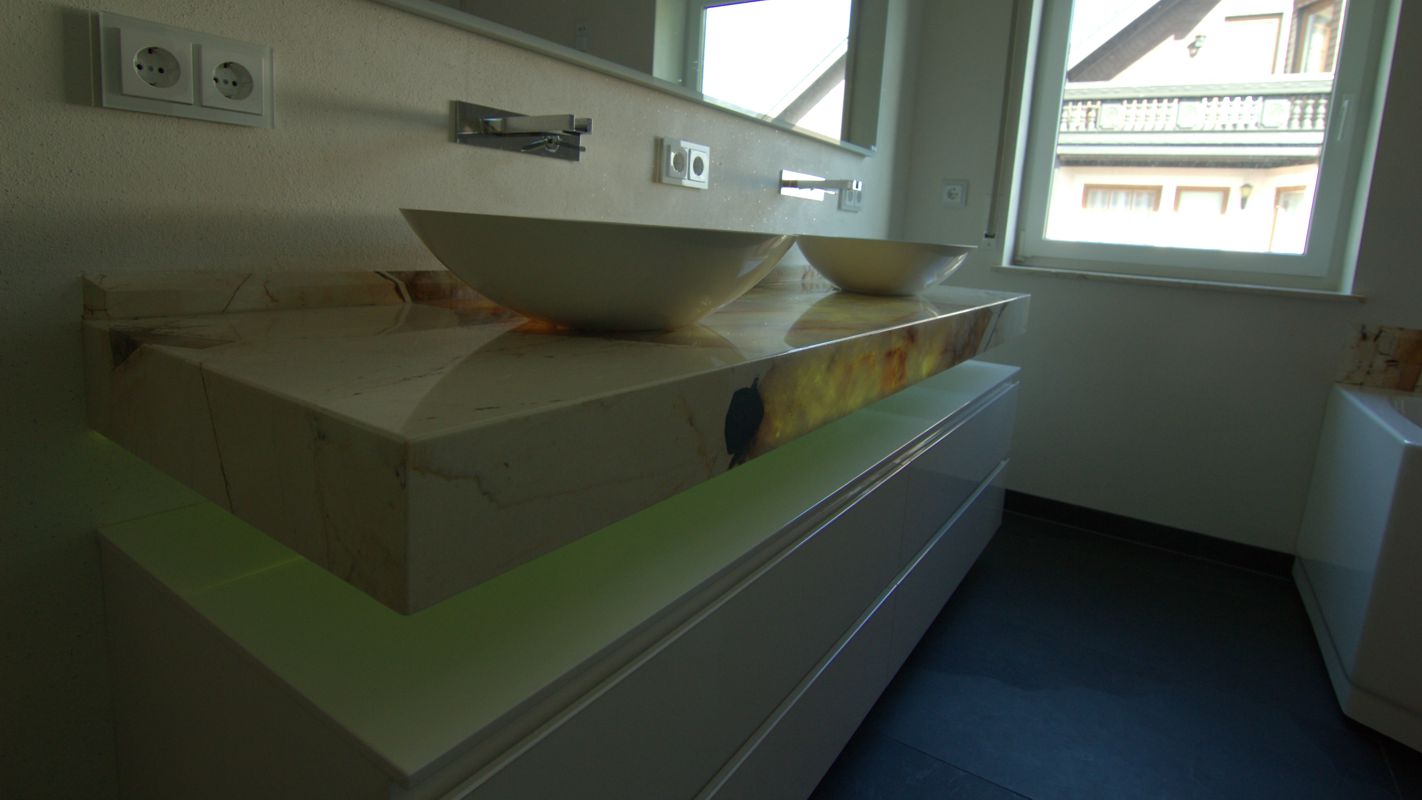 Waschtisch aus Naturstein