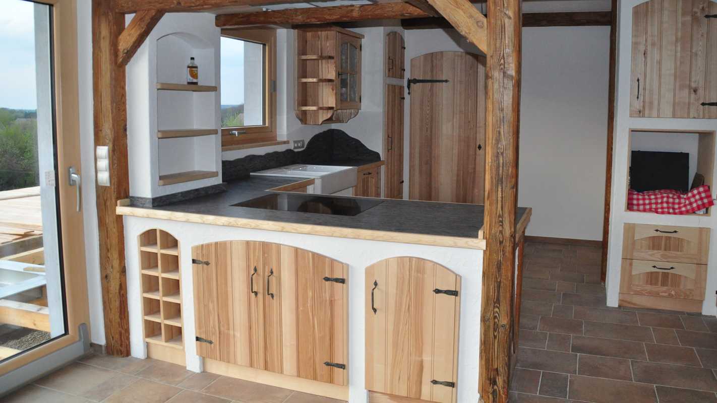 Küche aus Naturstein