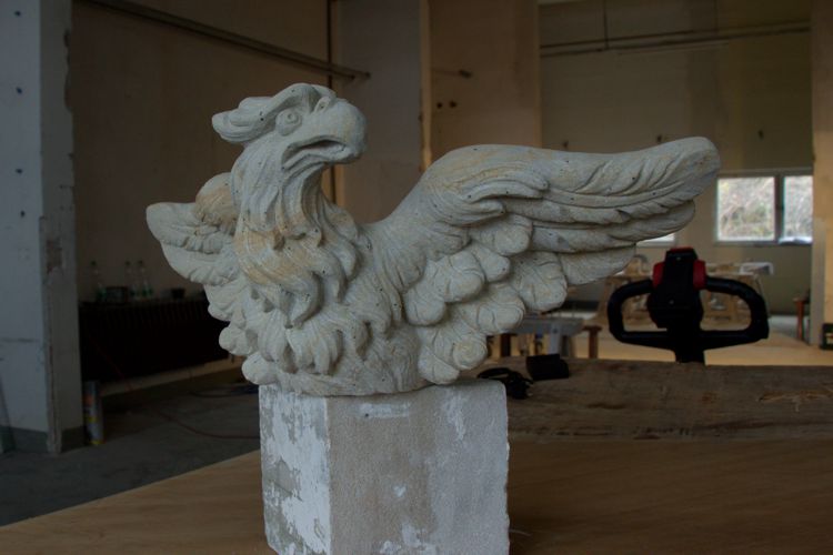 Adler aus Sandstein