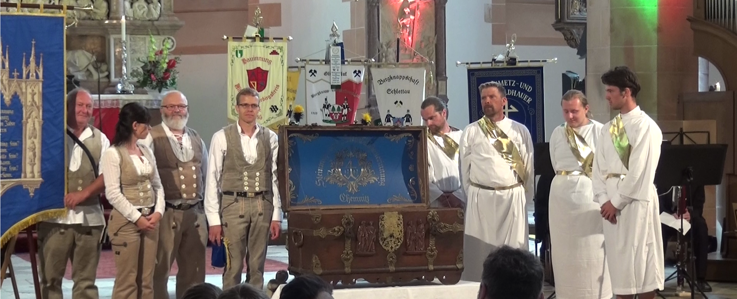 Weihe der Chemnitzer Innungslade